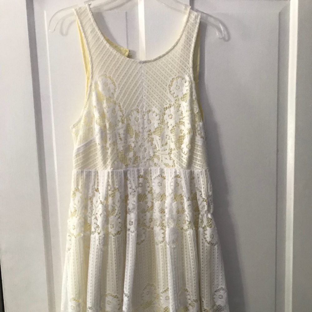 Lace free people dress